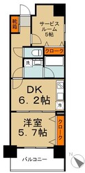 エステムプラザ川崎の物件間取画像